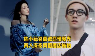 陈小纭谷嘉诚恋情疑曝光 陈小纭谷嘉诚恋情疑曝光